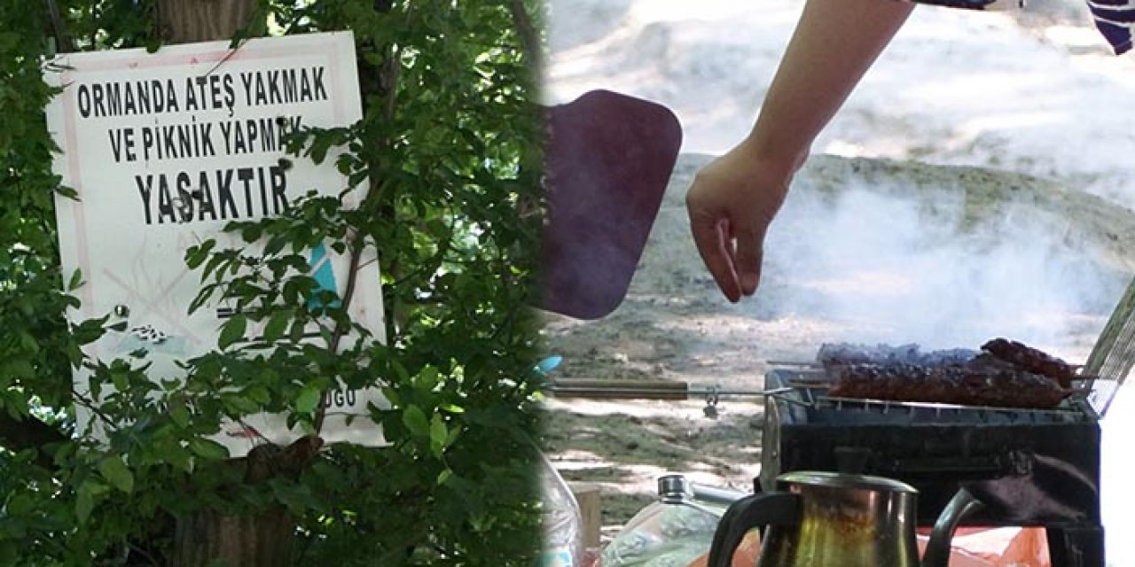 Ormanlara giriş yasağının ilk günü