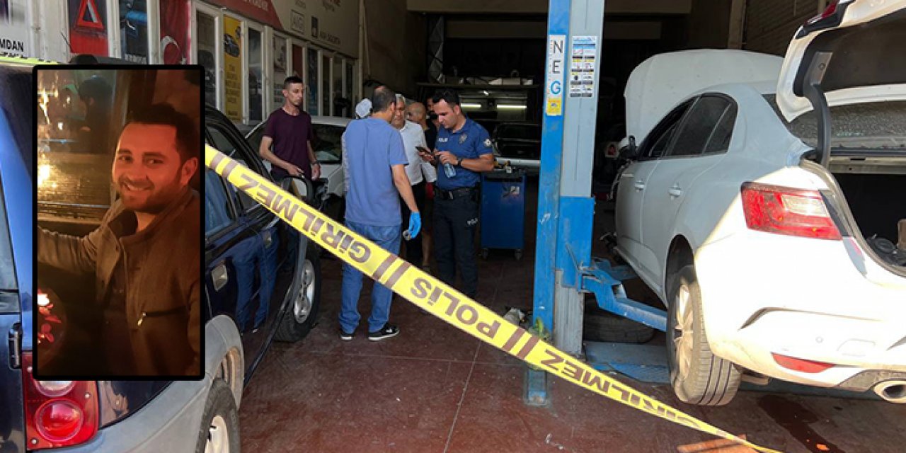 İş yerine ziyarete gelen arkadaşını öldürdü