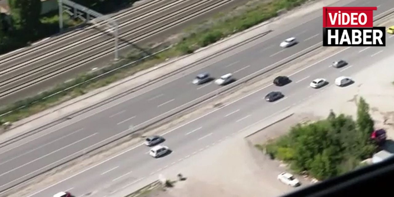 Ankara'da Kurban Bayramı trafiği helikopterle böyle denetlendi