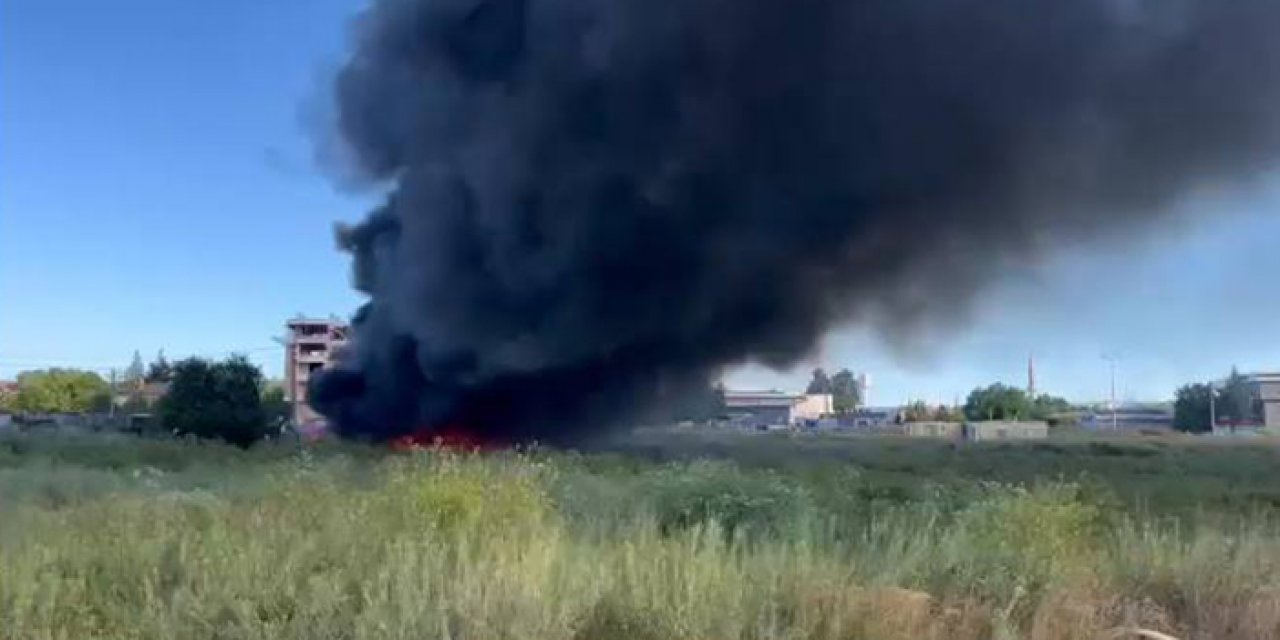 Hurdalıkta çıkan yangın söndürüldü