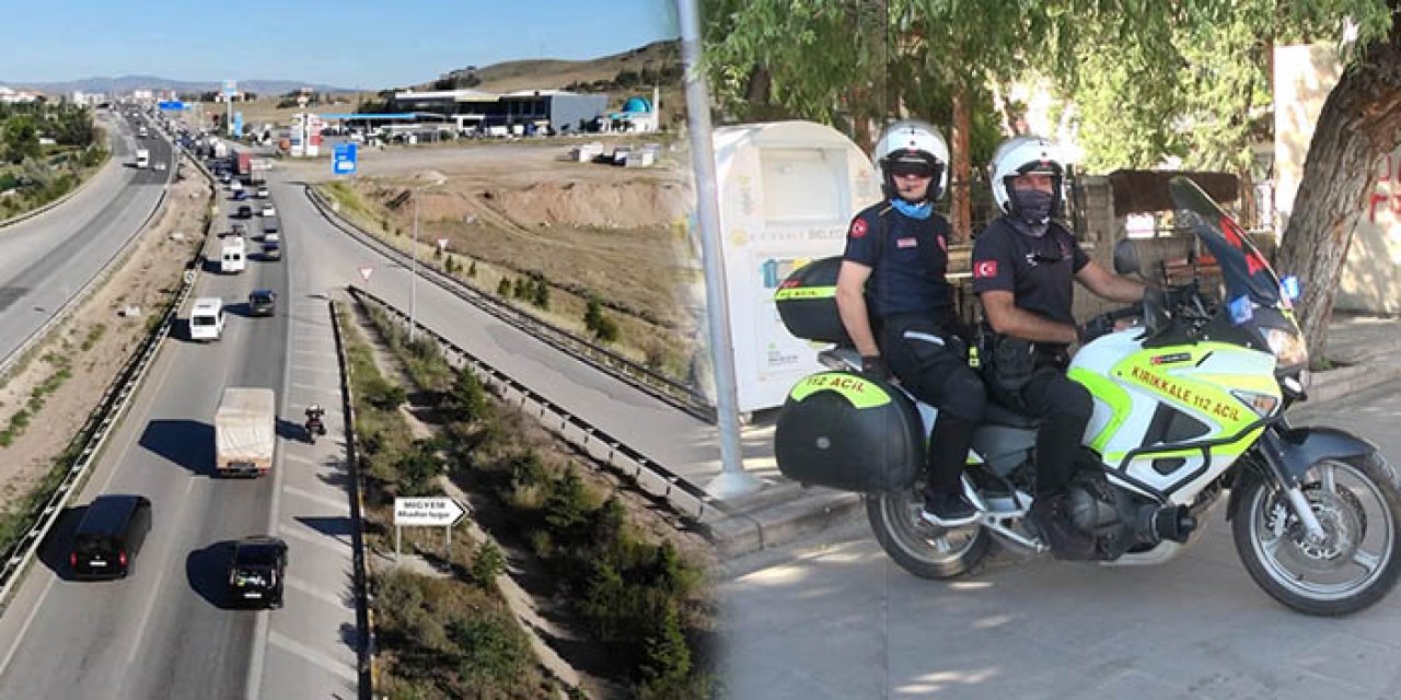 'Kilit kavşak'ta yeni sistem: Motosiklet ambulans