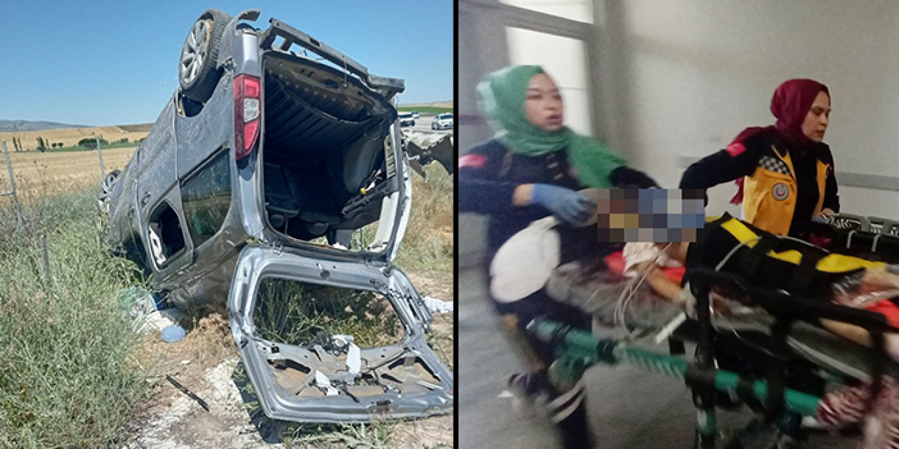 Bayram yolu cenaze yoluna döndü: 1 ölü 4 yaralı