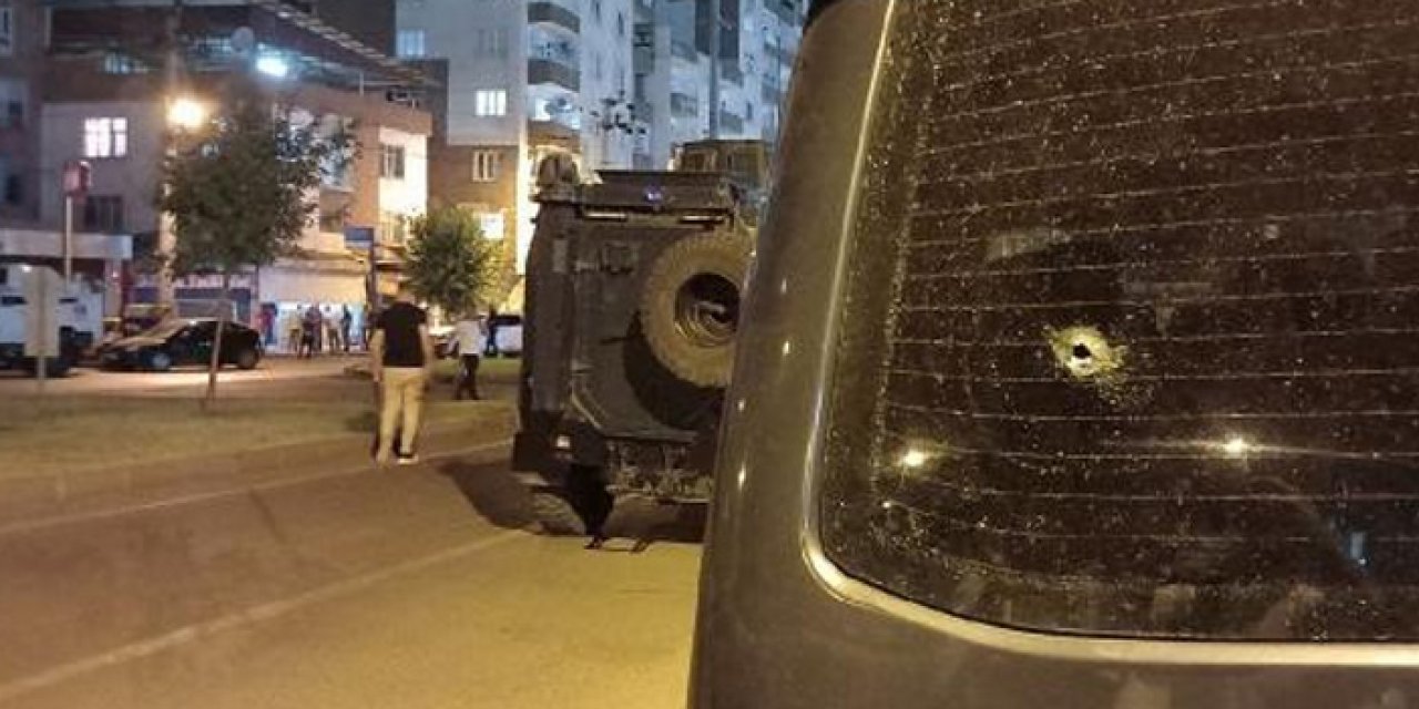 Diyarbakır’da silahlı kavga: 8 araç hasar gördü
