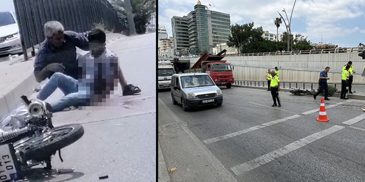 Adana’da motosiklet kamyonun altına girdi: 1 ölü