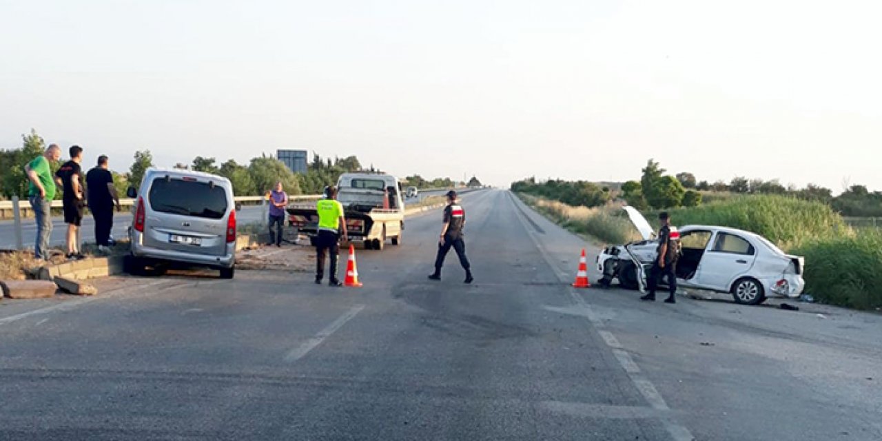 Meydana gelen kazada 1’i ağır 7 yaralı