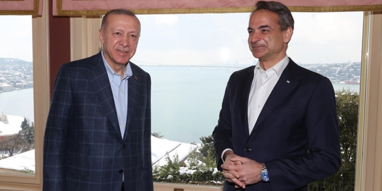 Erdoğan Yunanistan Başbakanı Miçotakis'i tebrik etti