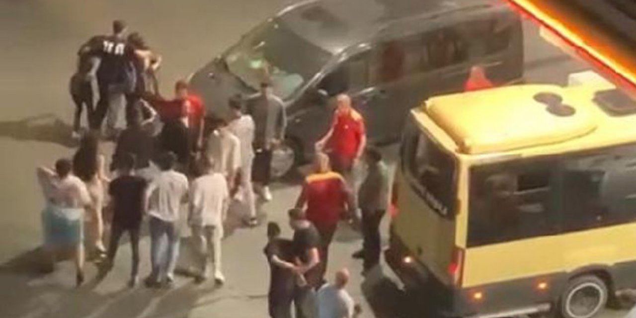 Kadınları darbetti yetmedi aracıyla müdahale edenlere çarptı