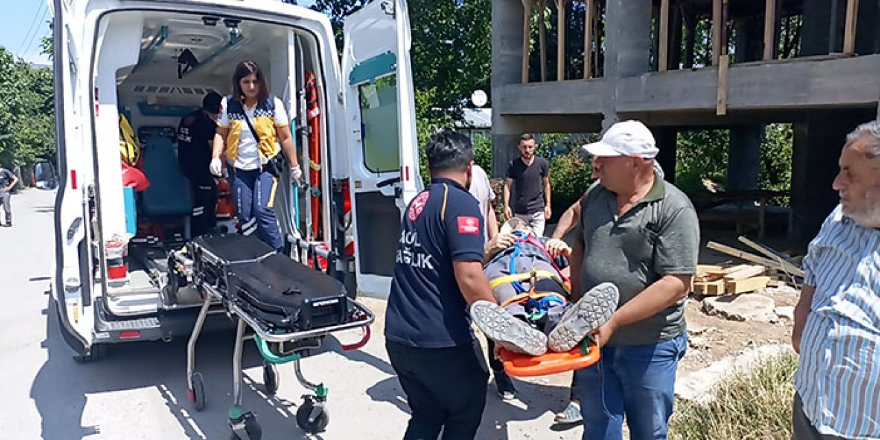 İnşaattan düşen işçi ağır yaralandı