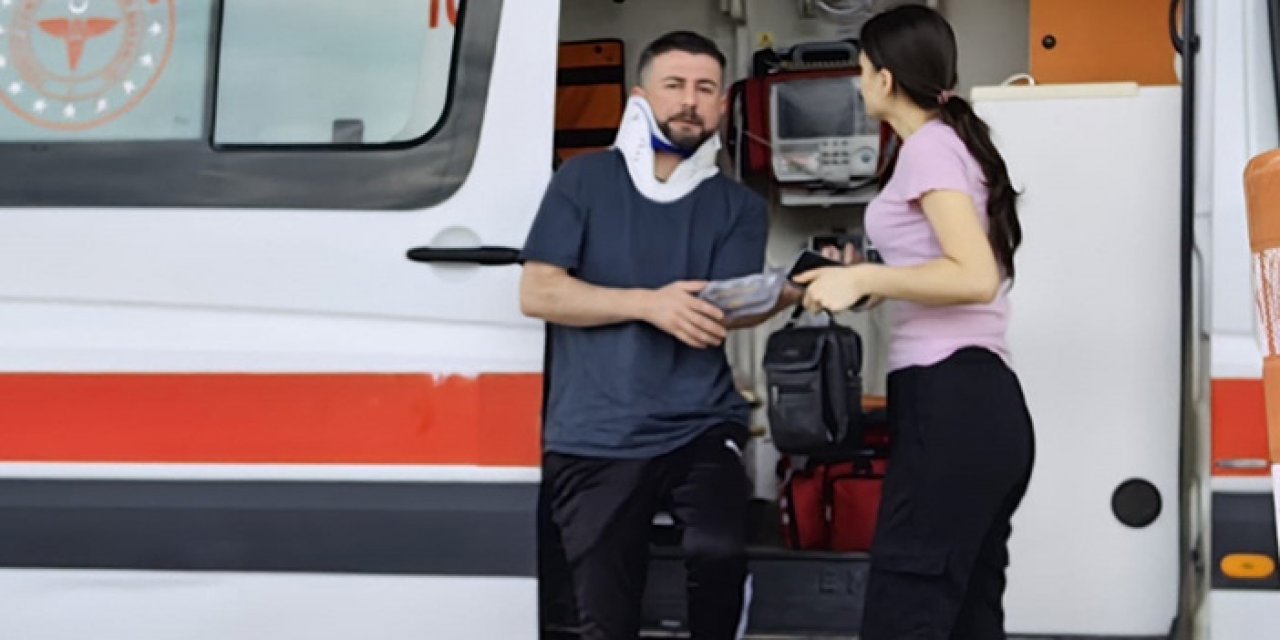 İnegölspor Başkanı Osman Sevim trafik kazası geçirdi