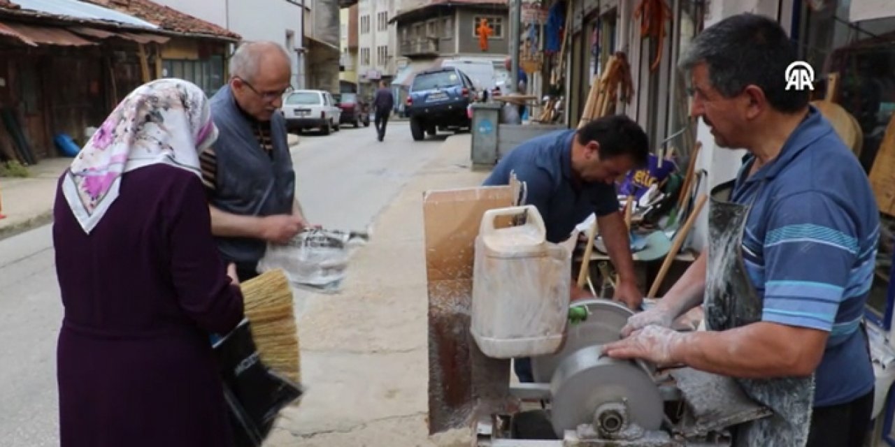 Kastamonu'da bıçakçılara yoğun ilgi