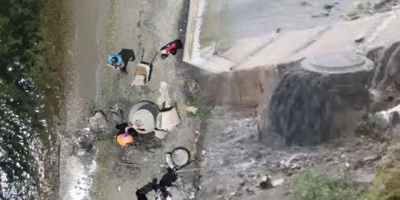 İstanbul’da kanalizasyon pisliği denize aktı: Vatandaş tepkili