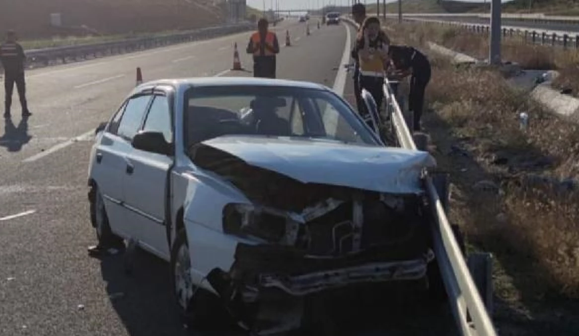 Bayrama giderken kaza yaptılar: 1 ölü 6 yaralı