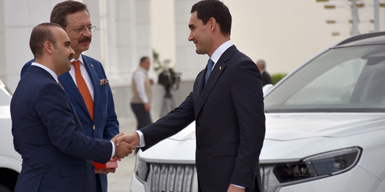 Türkmenistan’a Togg teslim edildi