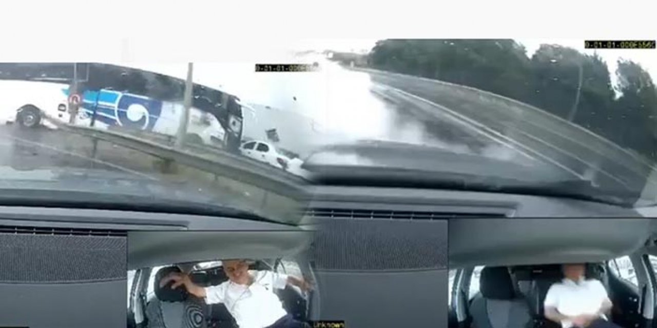 İstanbul’da yolcu otobüsü 4 araca çarptı