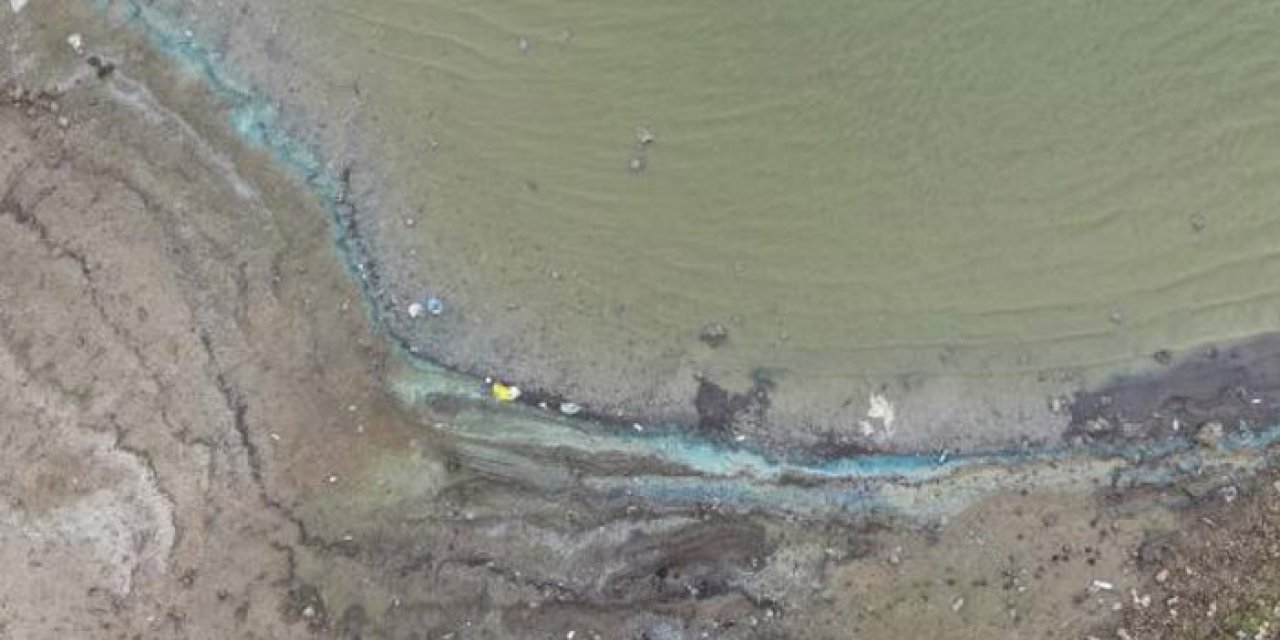 Sazlıbosna Barajı’nın görüntüsü panik yarattı