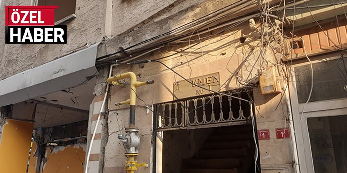 Ağır hasarlı yaşam: Türkmen Apartmanı