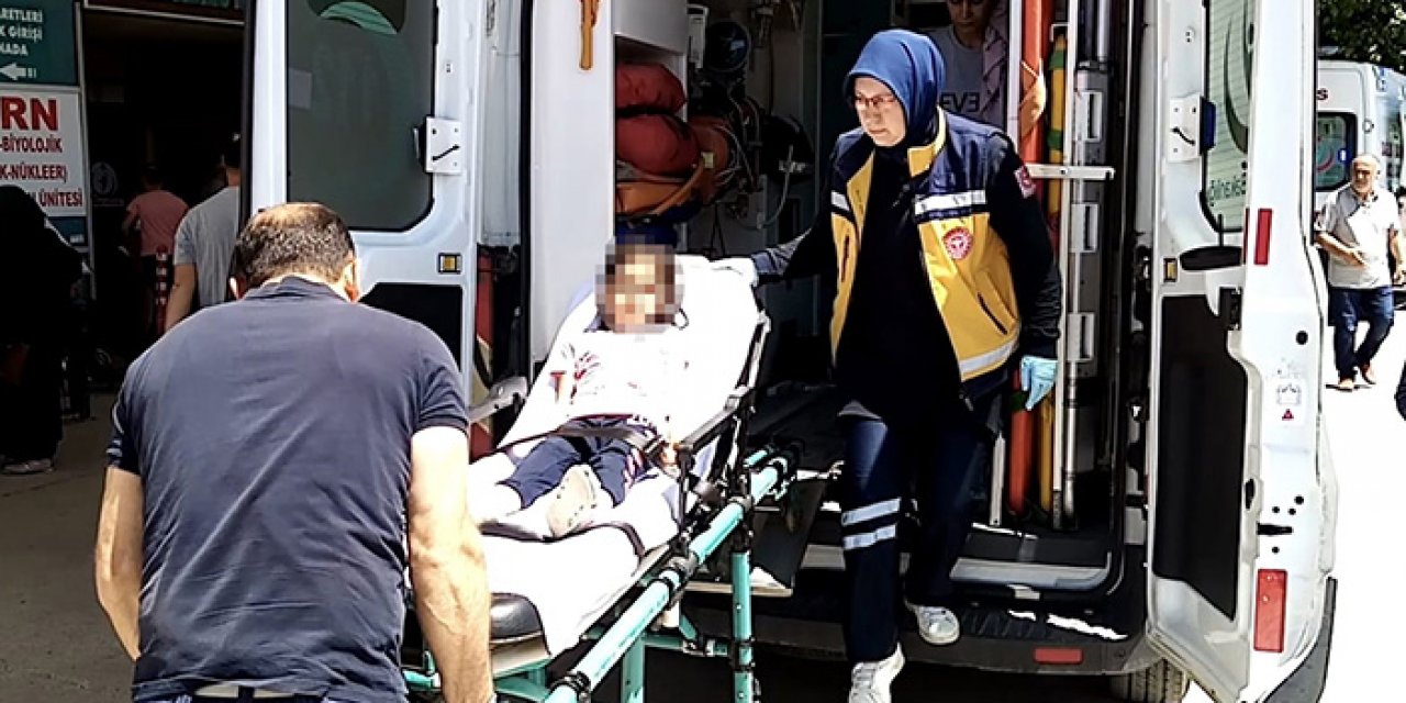 Şarj aletini çıkarırken akıma kapılan çocuk hastaneye kaldırıldı