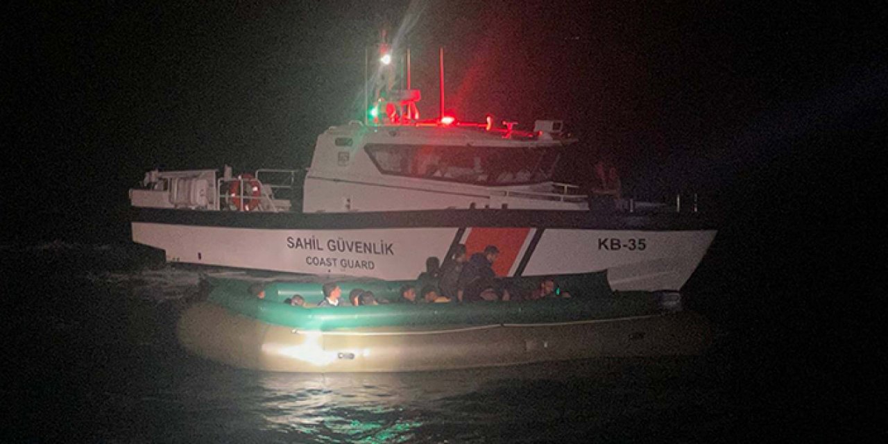 Kaçak göçmenlerle 2 organizatör yakalandı