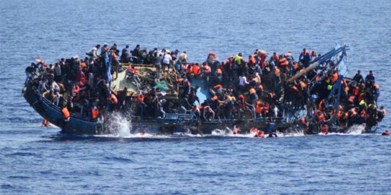 Göçmen taşıyan bot battı: 51 ölü
