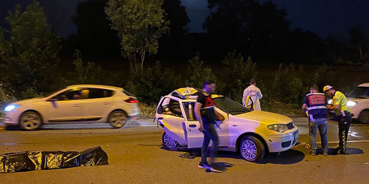 Samsun’da 2 otomobil birbirine girdi: 3 ölü 2 ağır yaralı