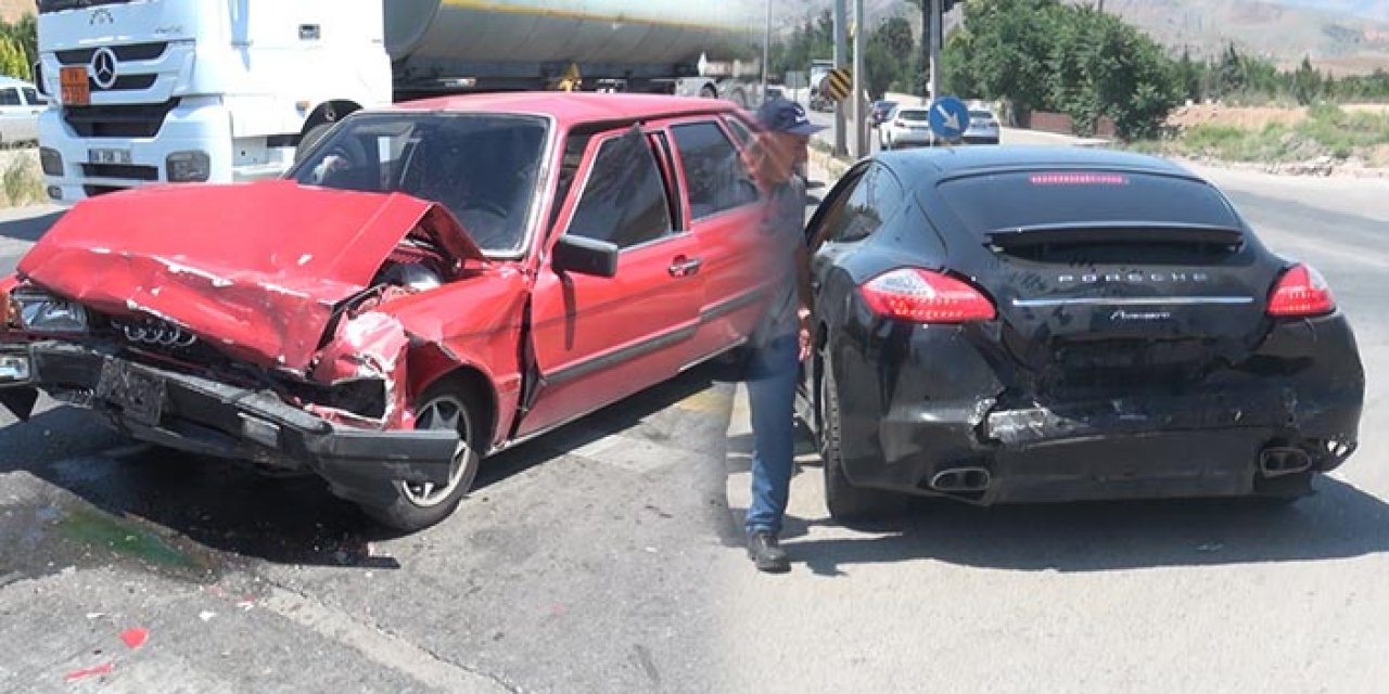 Kırıkkale’de kırmızı ışıkta kaza: 4 yaralı