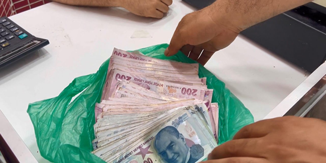 Kasaptan aldıkları 90 bin lirayı geri getirdiler