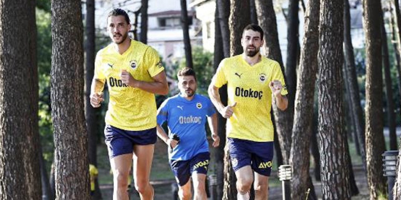 Fenerbahçe aynı günde 2 antrenman yaptı