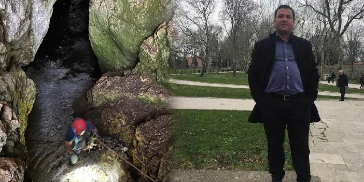 Buz mağarasında feci kaza: 80 metreden düşerek can verdi