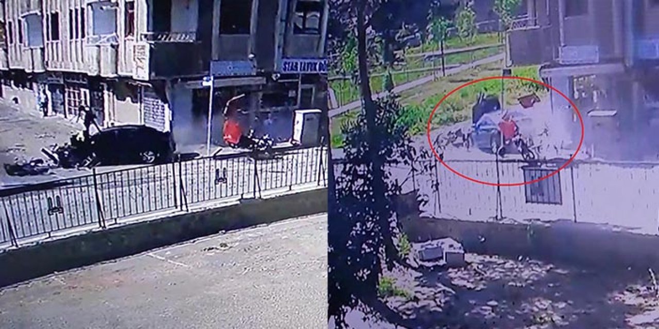 Direksiyon başında rahatsızlandı: Korku dolu anlar!