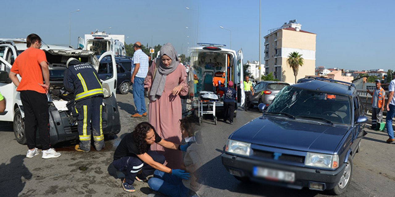Antalya’da feci kaza: 1 ölü 4 yaralı