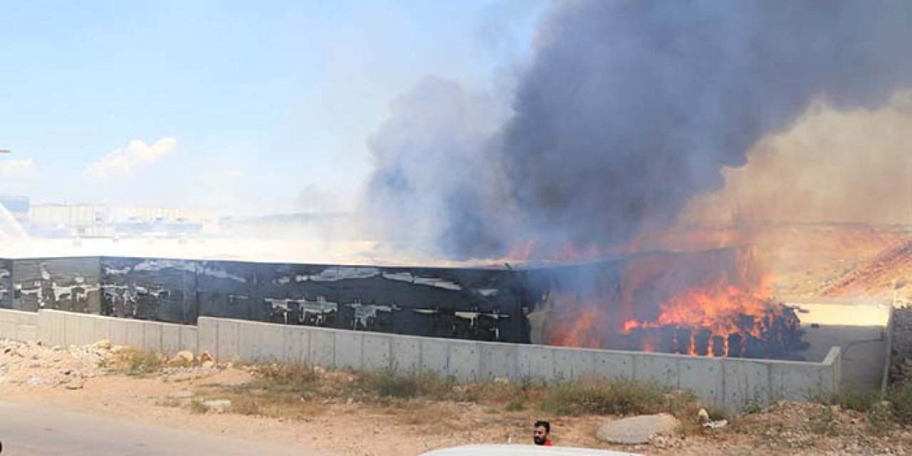 Gaziantep’te fabrika alevlere karıştı: 10 yaralı
