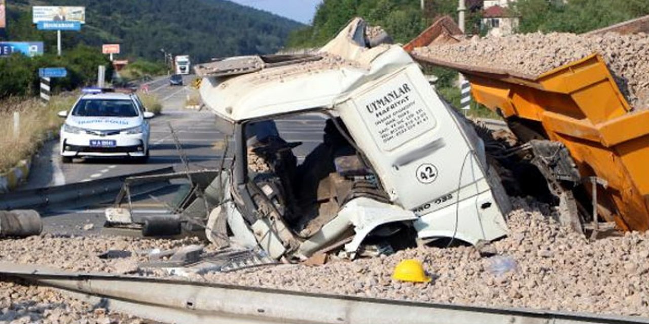 Bolu'da feci kaza: Ankara istikameti ulaşıma kapandı