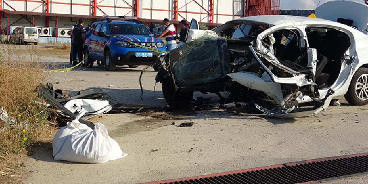 Kazada ölen sürücünün aracından uyuşturucu çıktı