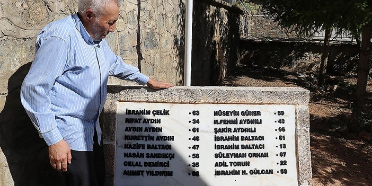 Başbağlar’da 30 yıllık yas