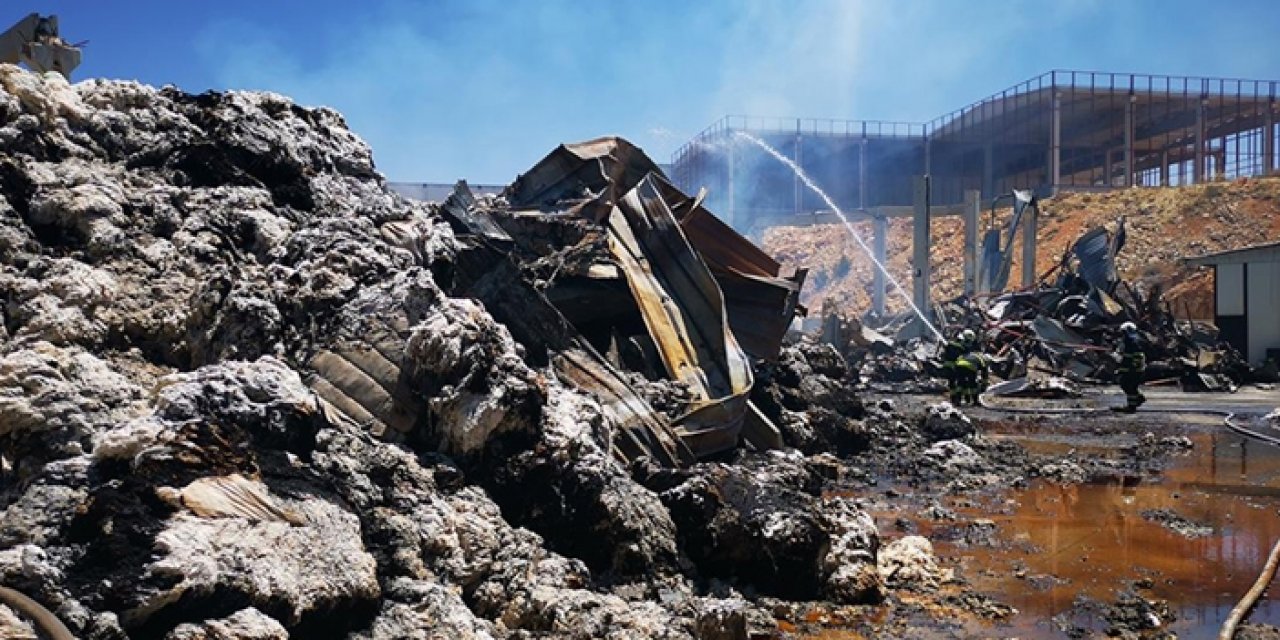 Fabrika yangınında zarar 35 milyon dolar