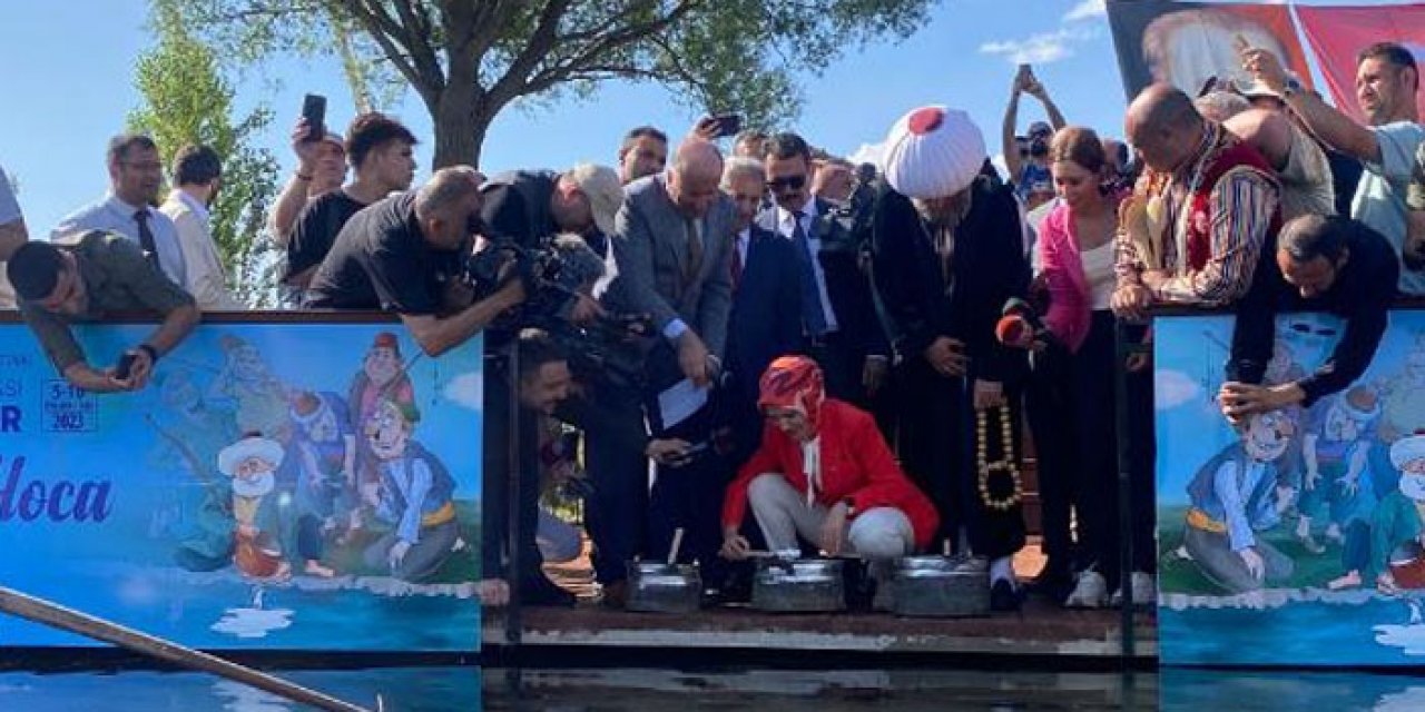 Bakan Göktaş Konya'da göle maya çaldı