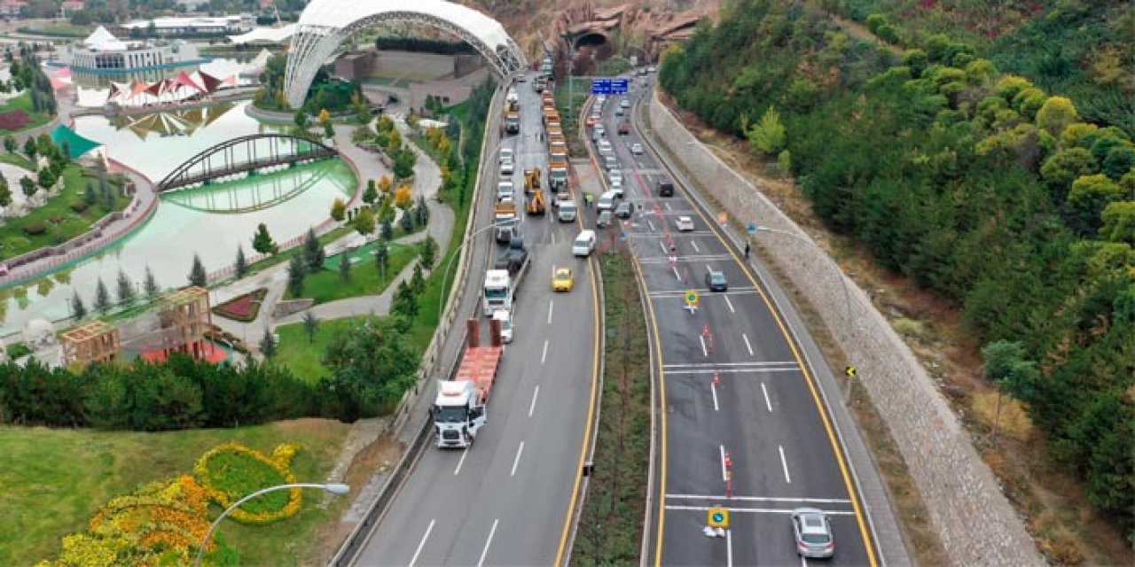 Ankara'da araç kullanacaklar dikkat! Sık kullanılan bu yol iki ay boyunca trafiğe kapatıldı