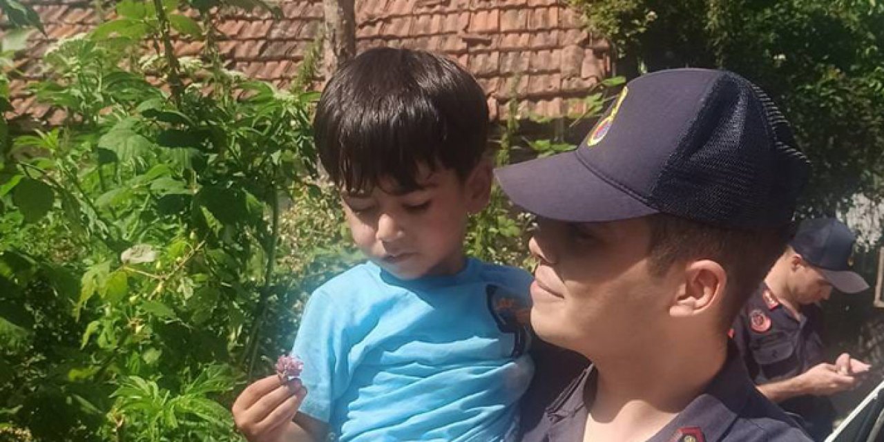 Tokat'ta kaybolan çocuk 4 saate bulundu