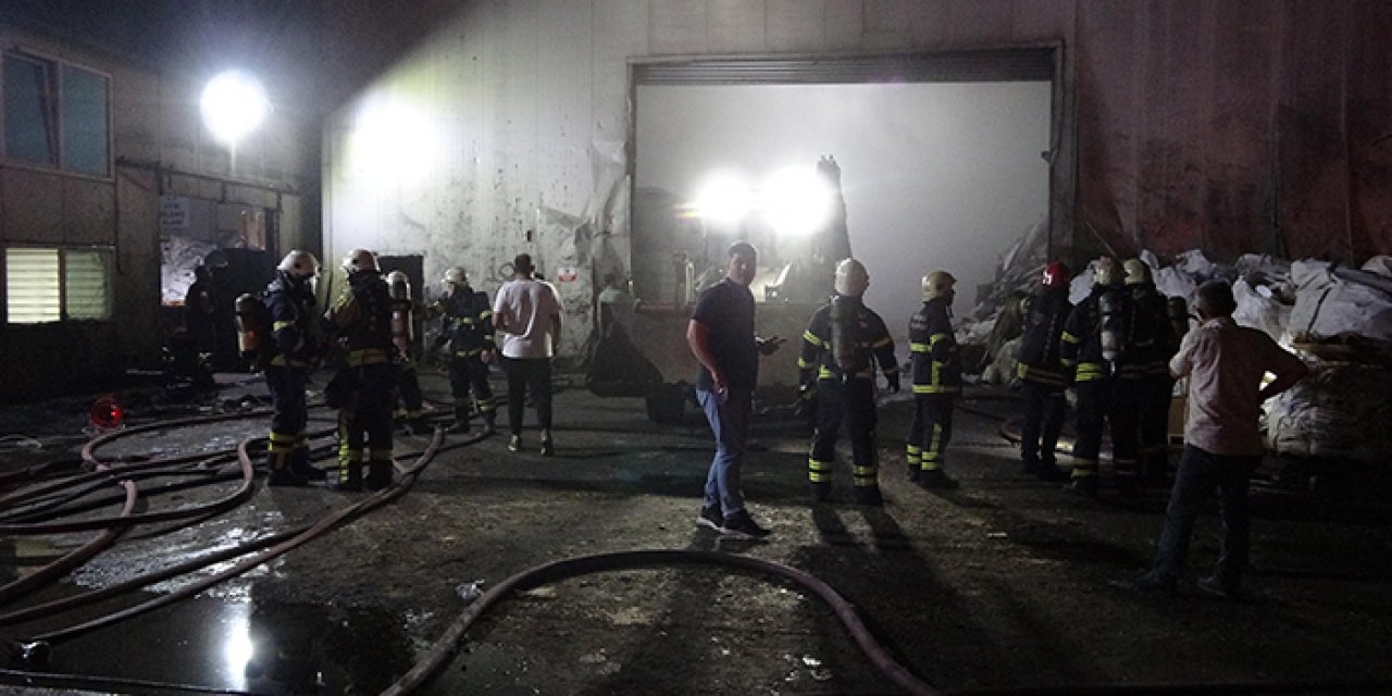 2 gün önce de yanmıştı: Aynı fabrikada tekrar yangın çıktı