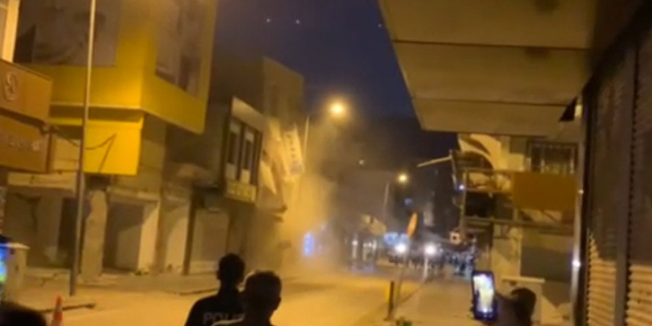 Gaziantep’te ağır hasarlı bina çöktü