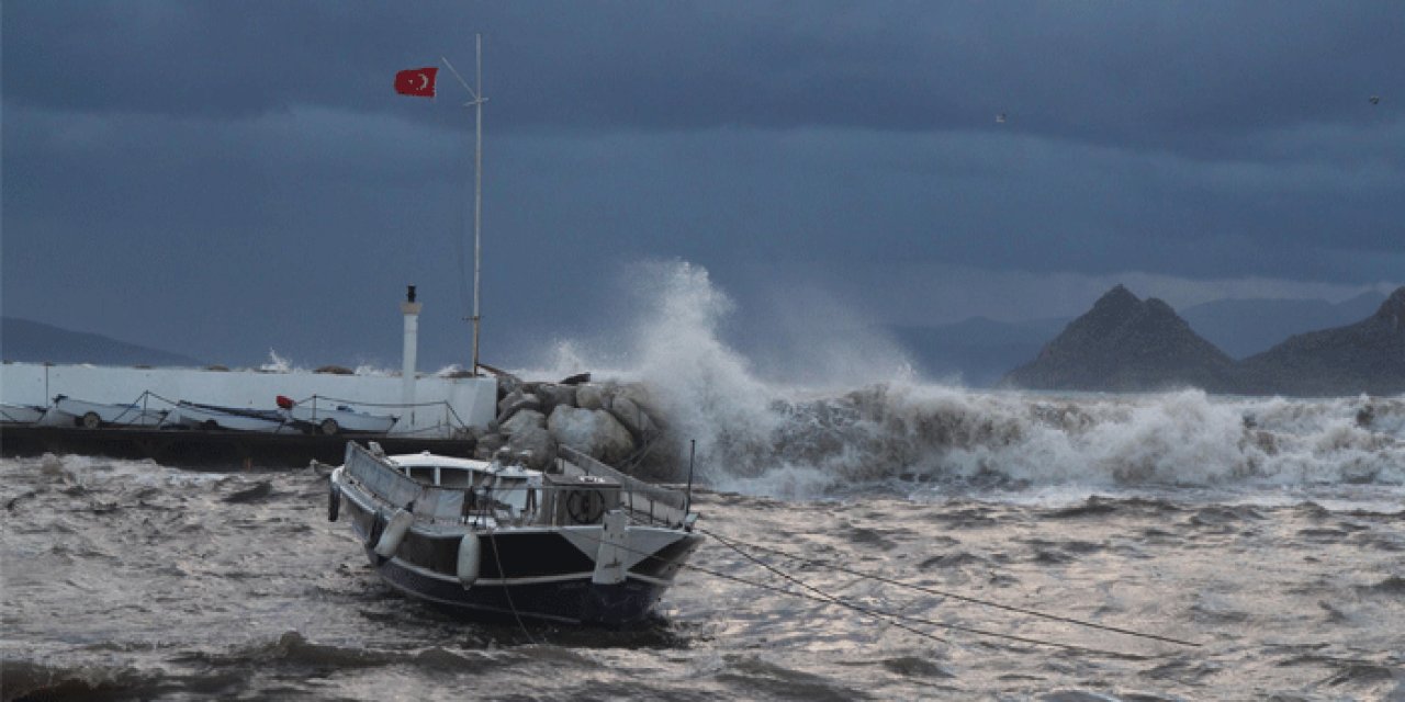 Denizde 'fırtına' uyarısı