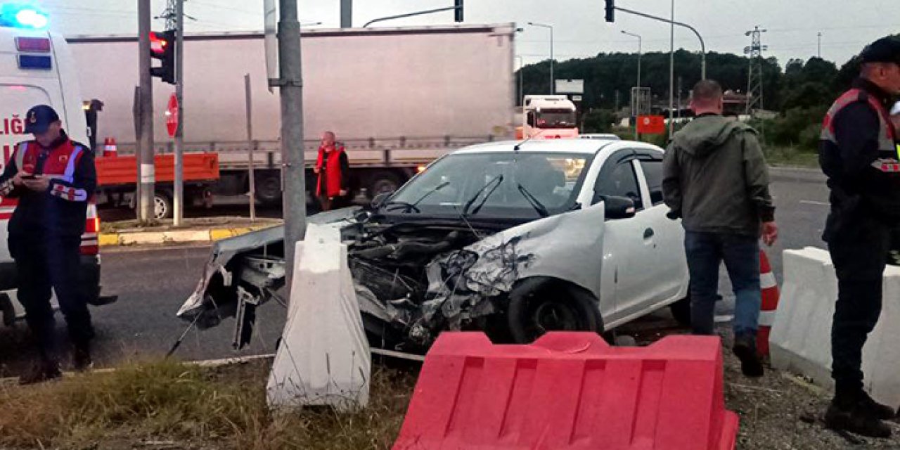 Bolu'da feci kaza: 6 yaralı