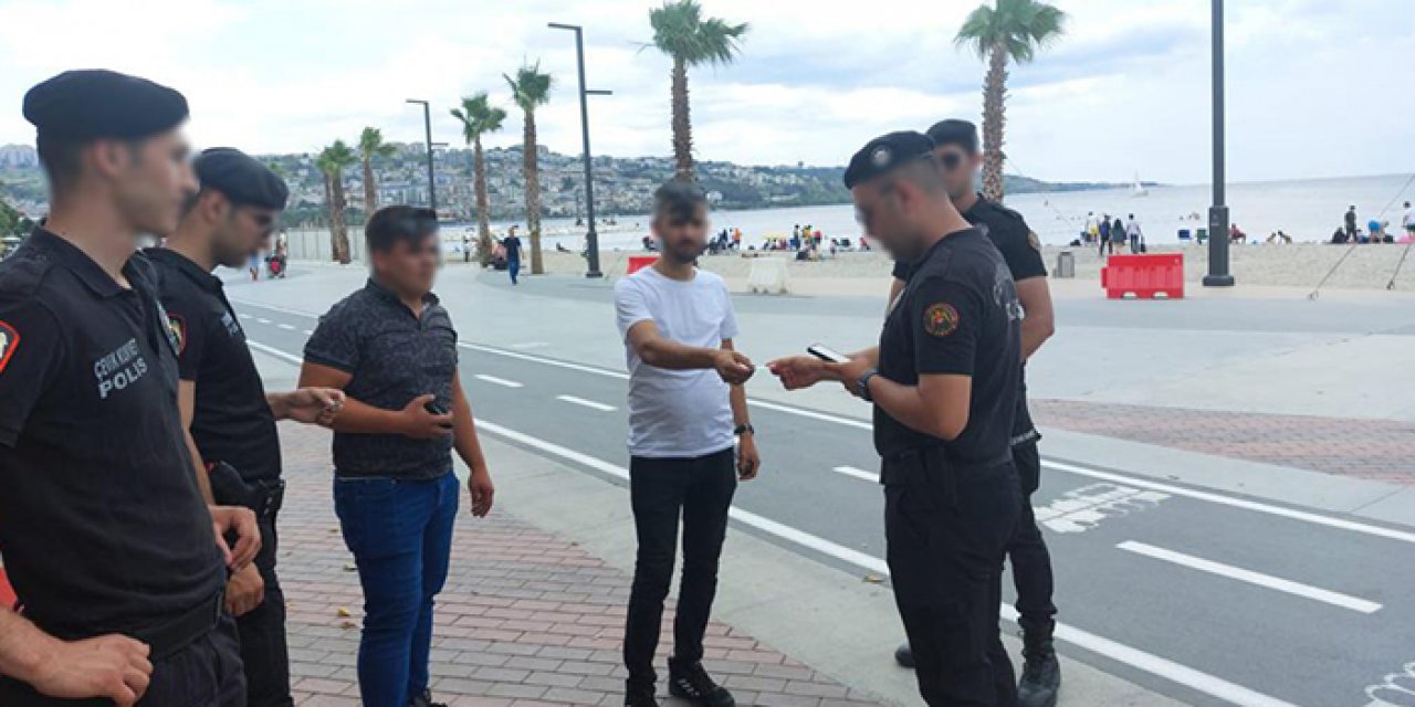 İstanbul'da kaçak göçmen denetimi