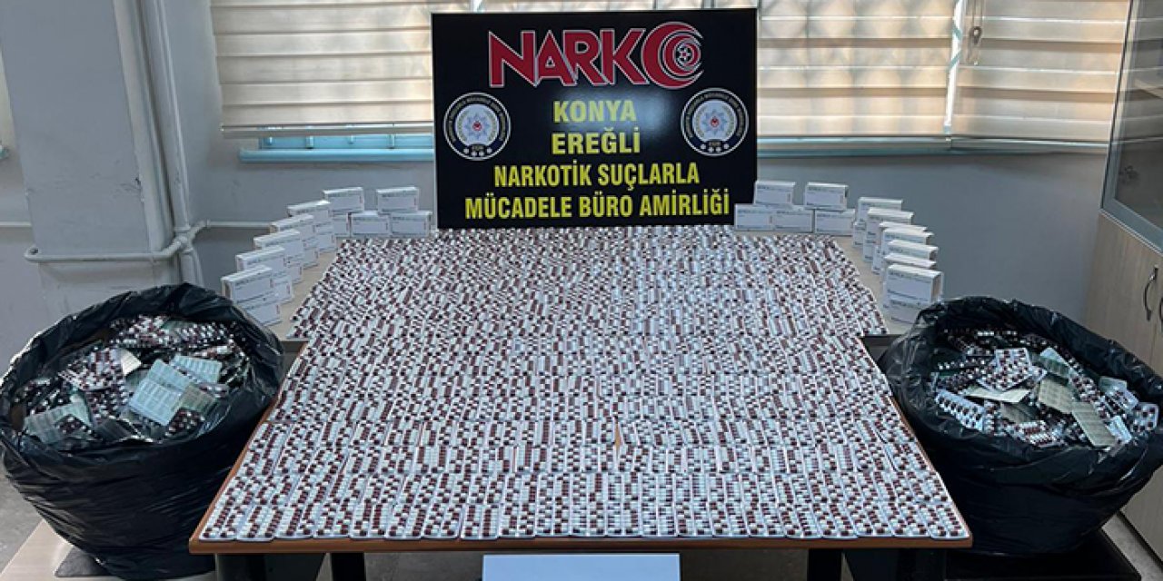 Konya'da uyuşturucu operasyonu: 3 tutuklama