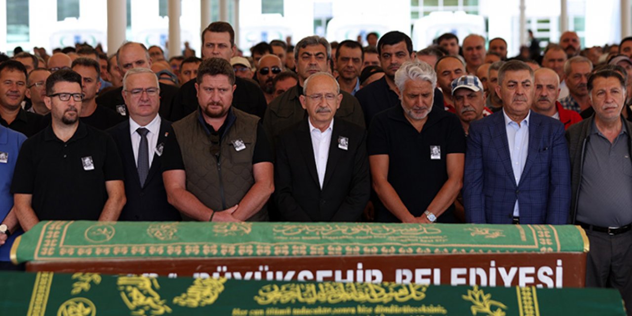 Kılıçdaroğlu eski iş arkadaşının cenazesine katıldı