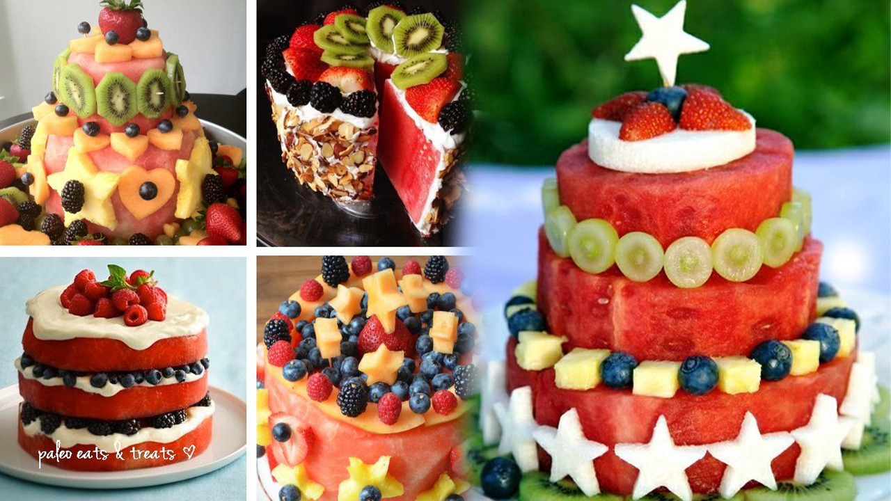 Yazın tadını karpuz pasta ile çıkarın.. hem buz gibi hem de yapımı çok kolay...