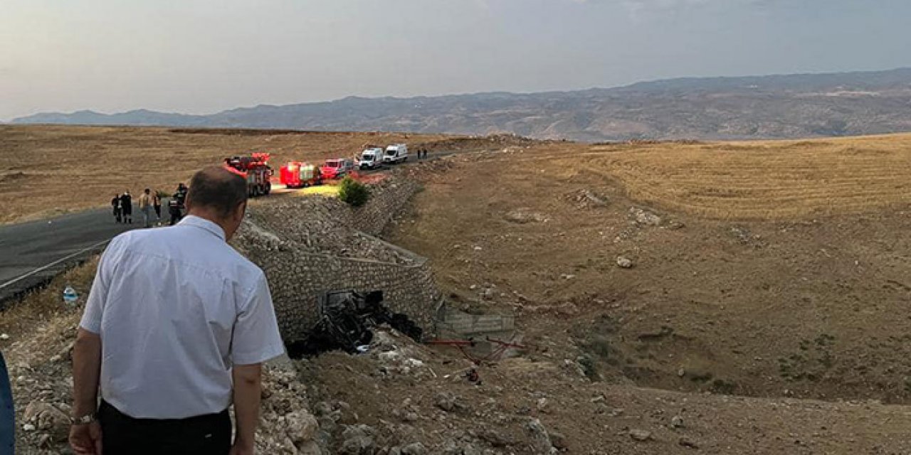 Önce şarampole yuvarlandı ardından yandı: 4 ölü 2 yaralı