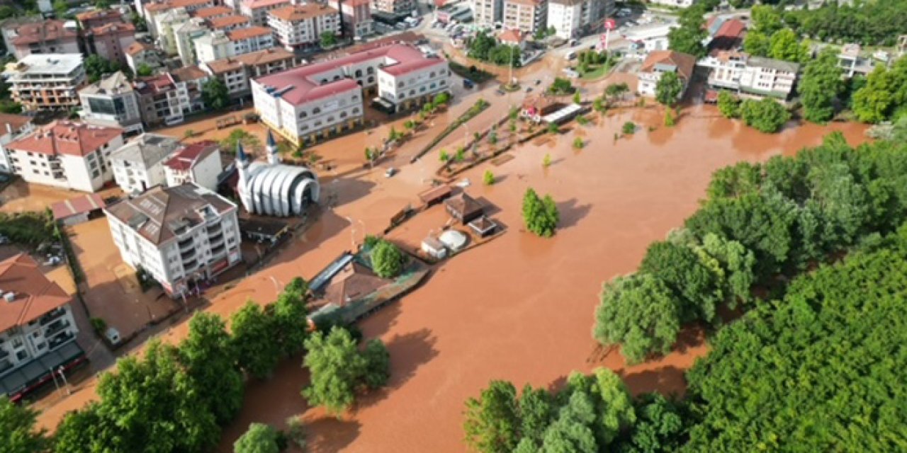 Bartın’da sel suları çekilmeye başladı