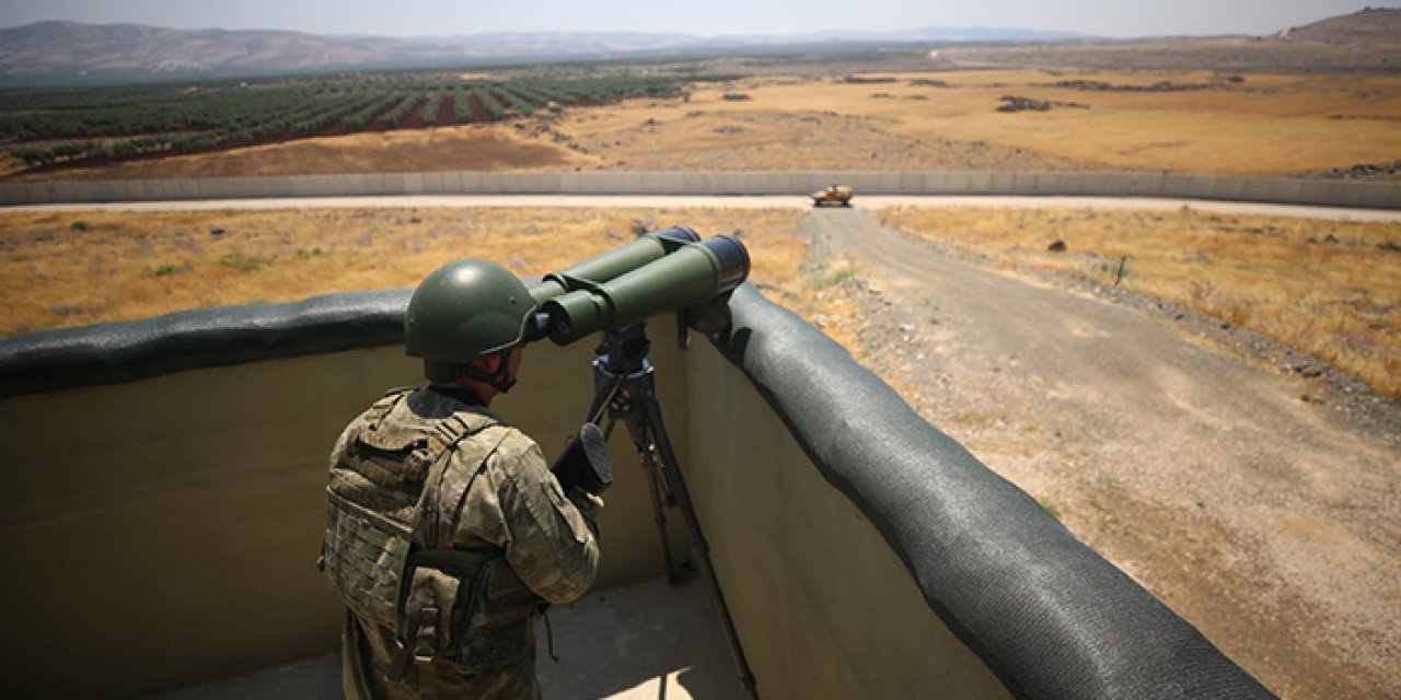 Suriye sınırında 1 terörist yakalandı