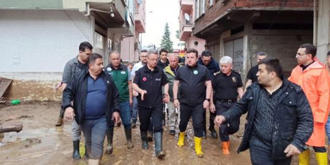 Giresun'da sağanak nedeniyle 158 ihbar yapıldı